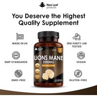 New Leaf Lions Mane Tablets
